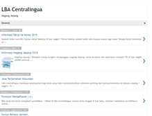 Tablet Screenshot of centralingua.com